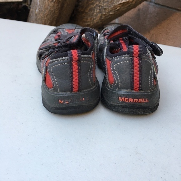 Merrell Little Kid’s Hiking Trekking Hydro Water Sandals Size 10 - Picture 5 of 8
